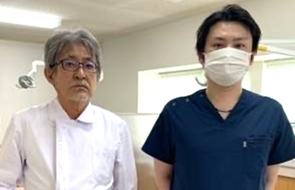 いしざき歯科医院 院長 石崎雄司、副院長 石崎将司